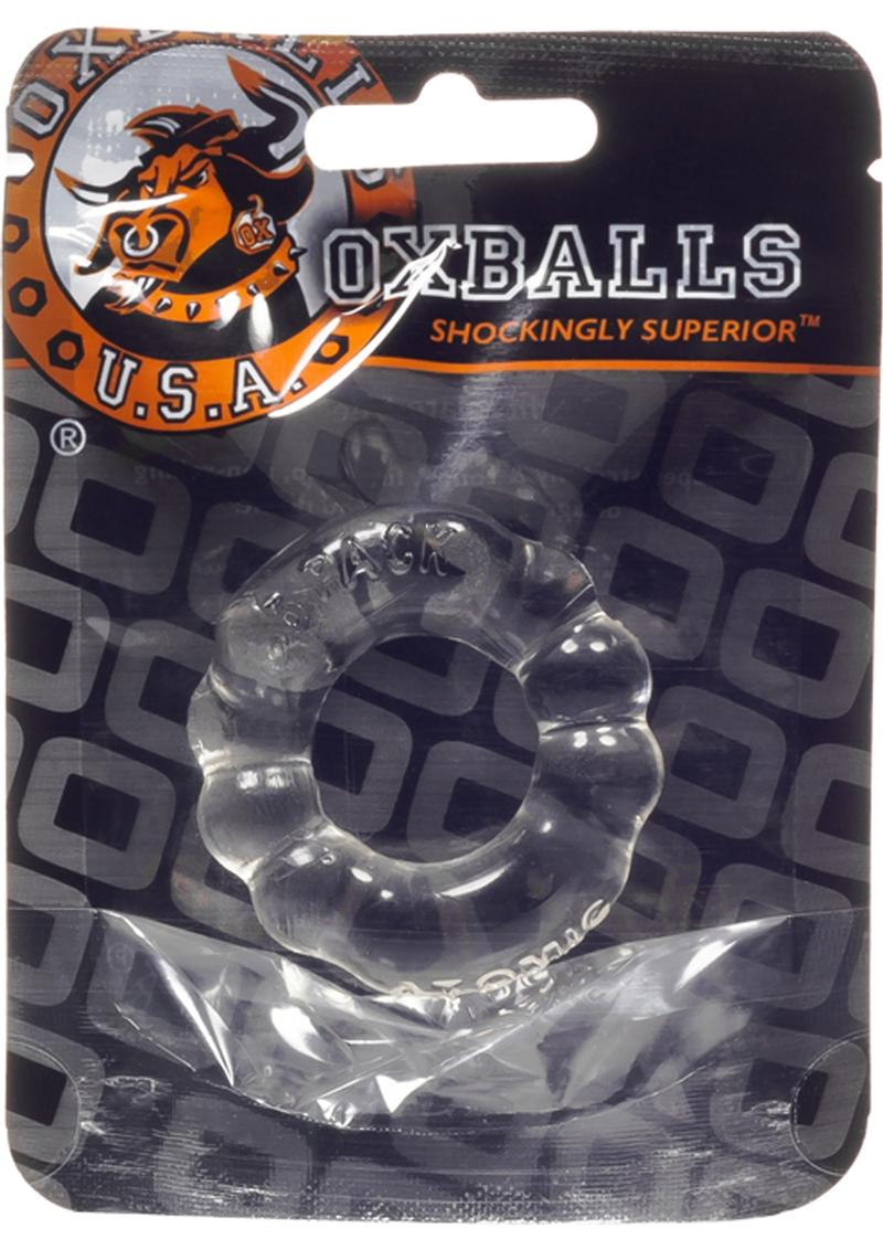 Load image into Gallery viewer, Oxballs Atomic Jock &#39;The 6 Pack&#39; Sport Cock Ring - Clear
