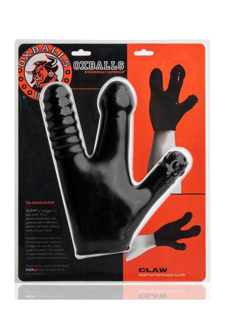 Load image into Gallery viewer, Oxballs Claw Penetrator and Pegger Glove - Black
