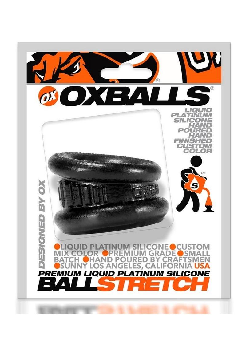 Load image into Gallery viewer, Oxballs Neo-Stretch Neo-Angle Silicone Ball Stretcher - Black
