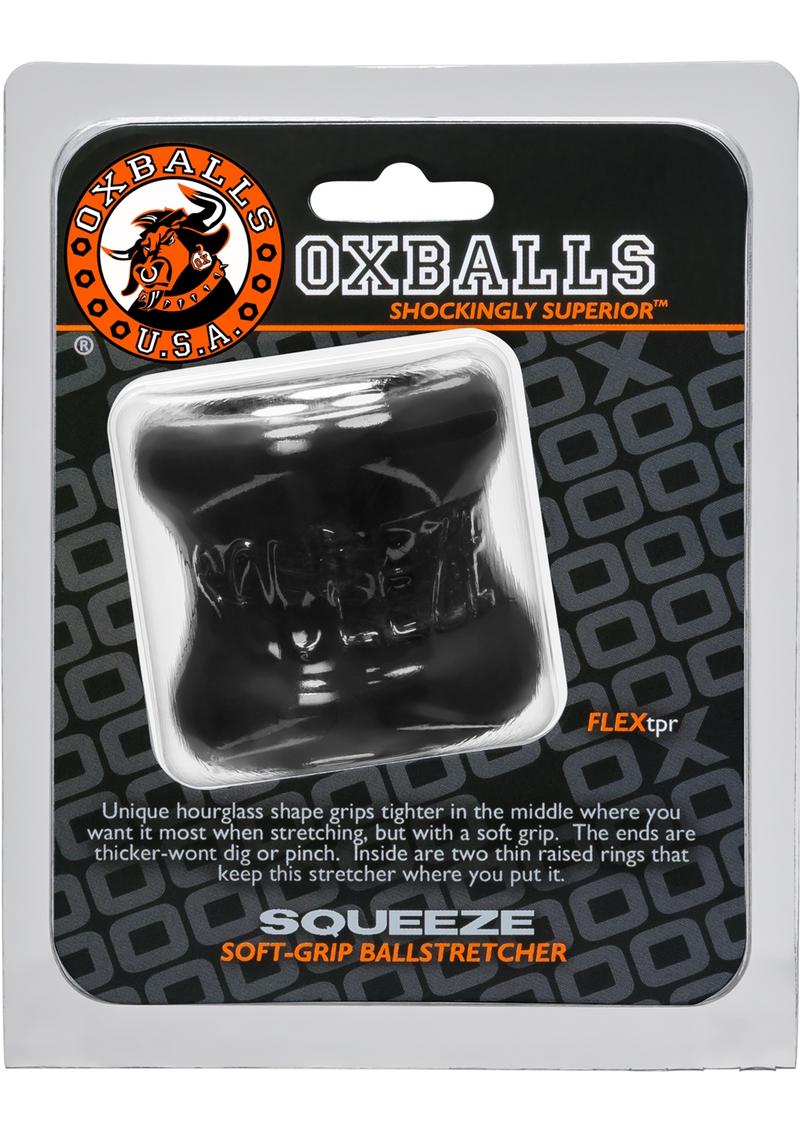 Load image into Gallery viewer, Oxballs Squeeze Soft Grip Ball Stretcher - Black
