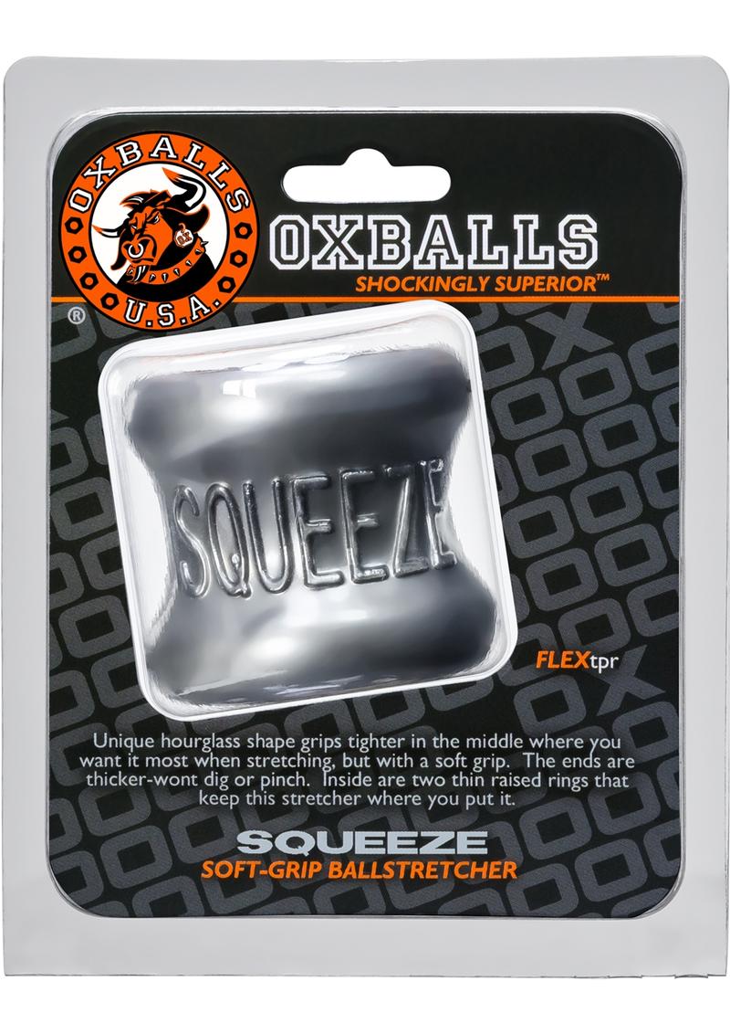 Load image into Gallery viewer, Oxballs Squeeze Soft Grip Ball Stretcher - Grey/Silver
