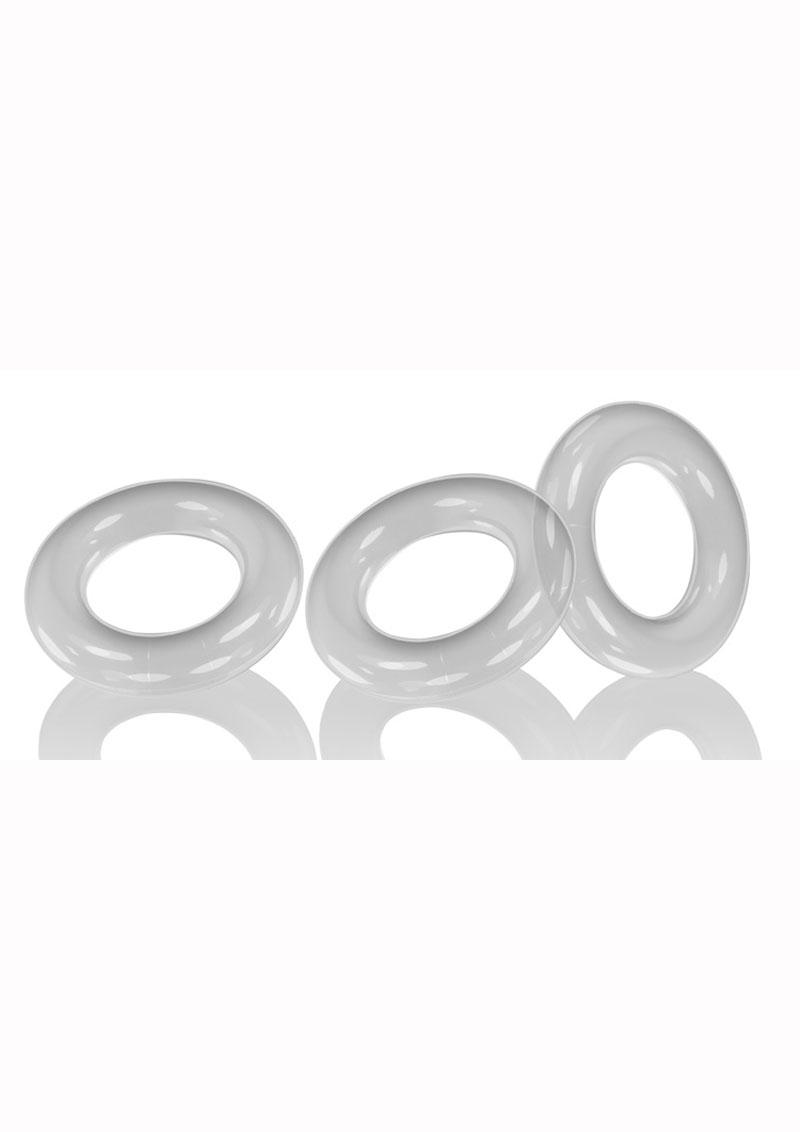 Load image into Gallery viewer, Oxballs Willy Rings Cock Rings - Clear - 3 Pack
