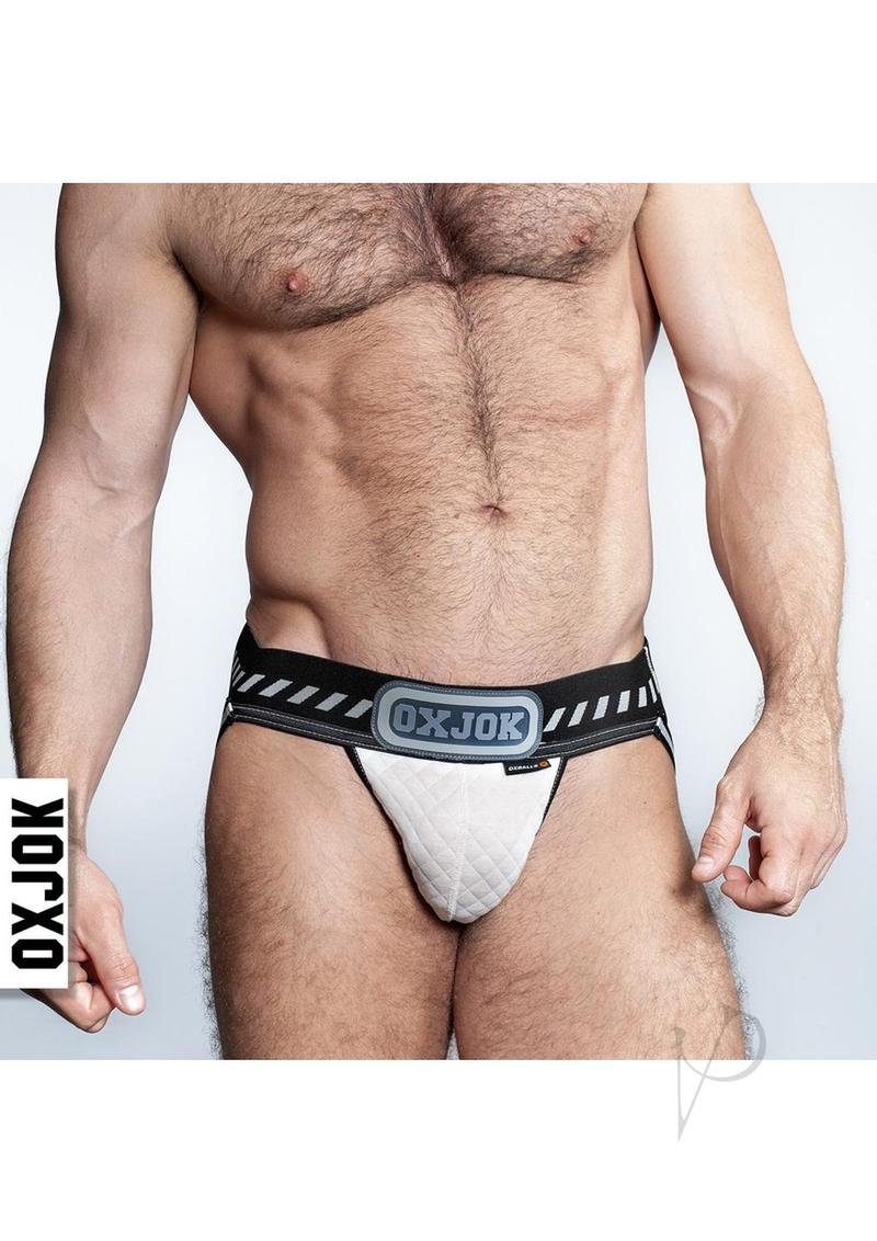 Load image into Gallery viewer, Packer Cargo Quilt Slider-Strap Jock - White Snow - XLarge
