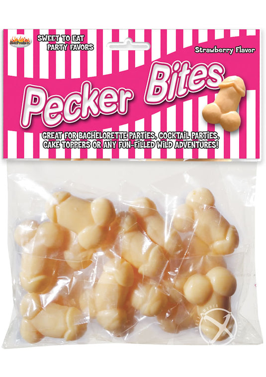 Pecker Bites Candy Strawberry