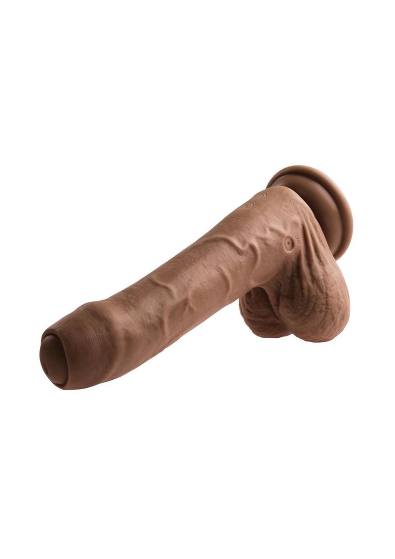 Load image into Gallery viewer, Peek A Boo Vibrating Rechargeable Silicone Dildo
