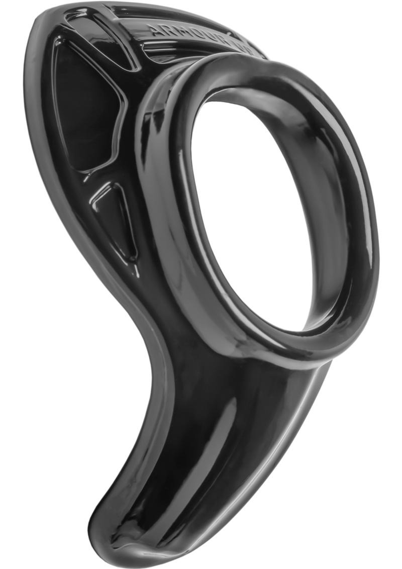 Load image into Gallery viewer, Perfect Fit Armour Up Sport Cock Ring - Black
