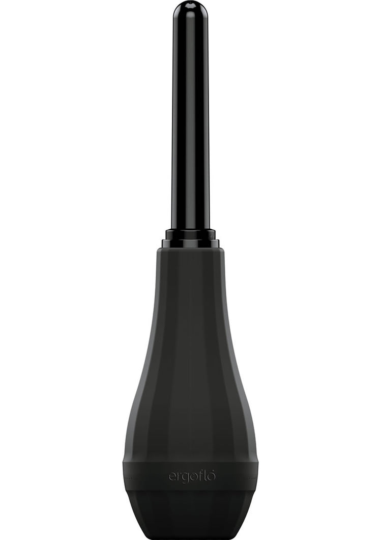 Perfect Fit Ergoflo Extra 5in Premium Tip Anal Douche - Black