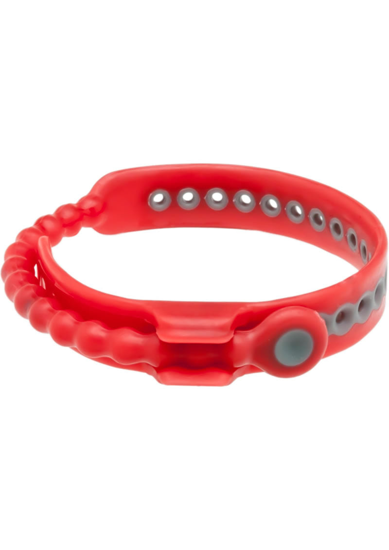 Load image into Gallery viewer, Perfect Fit Speed Shift Adjustable Cock Ring - Red
