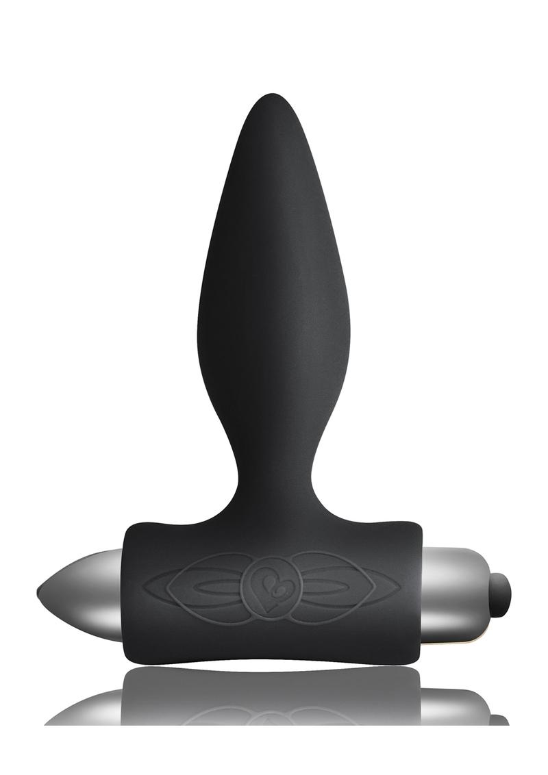 Load image into Gallery viewer, Petite Sensations Silicone Vibrating Anal Plug - Black
