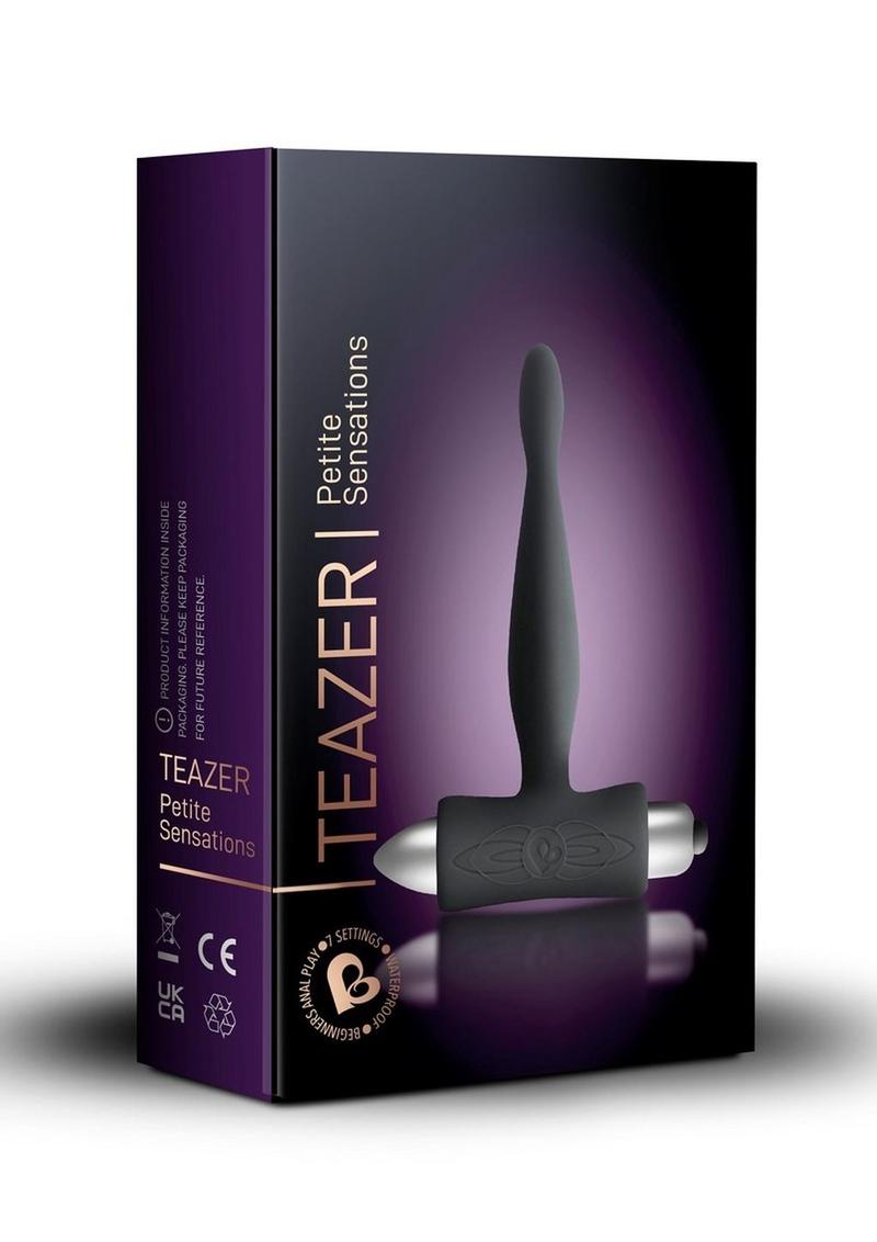 Load image into Gallery viewer, Petite Sensations Teazer Silicone Anal Stimulator - Black
