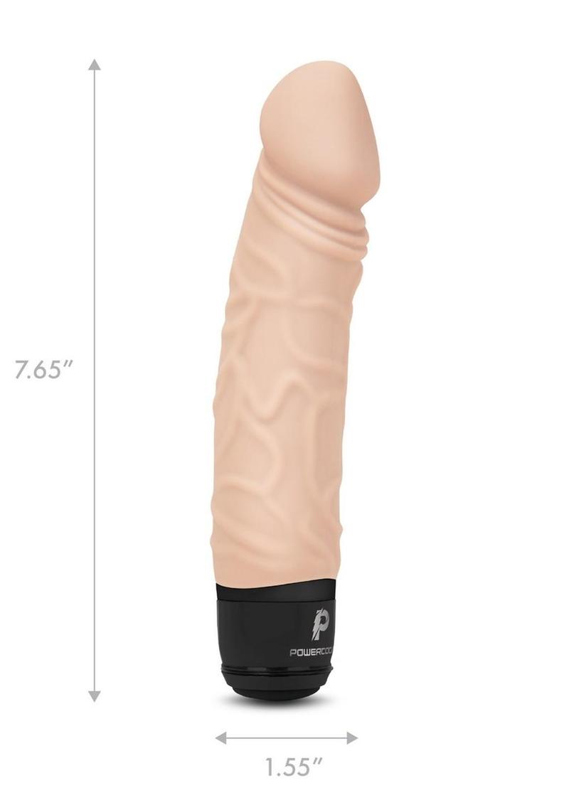 Load image into Gallery viewer, Powercocks Silicone Rechargeable Realistic Vibrator
