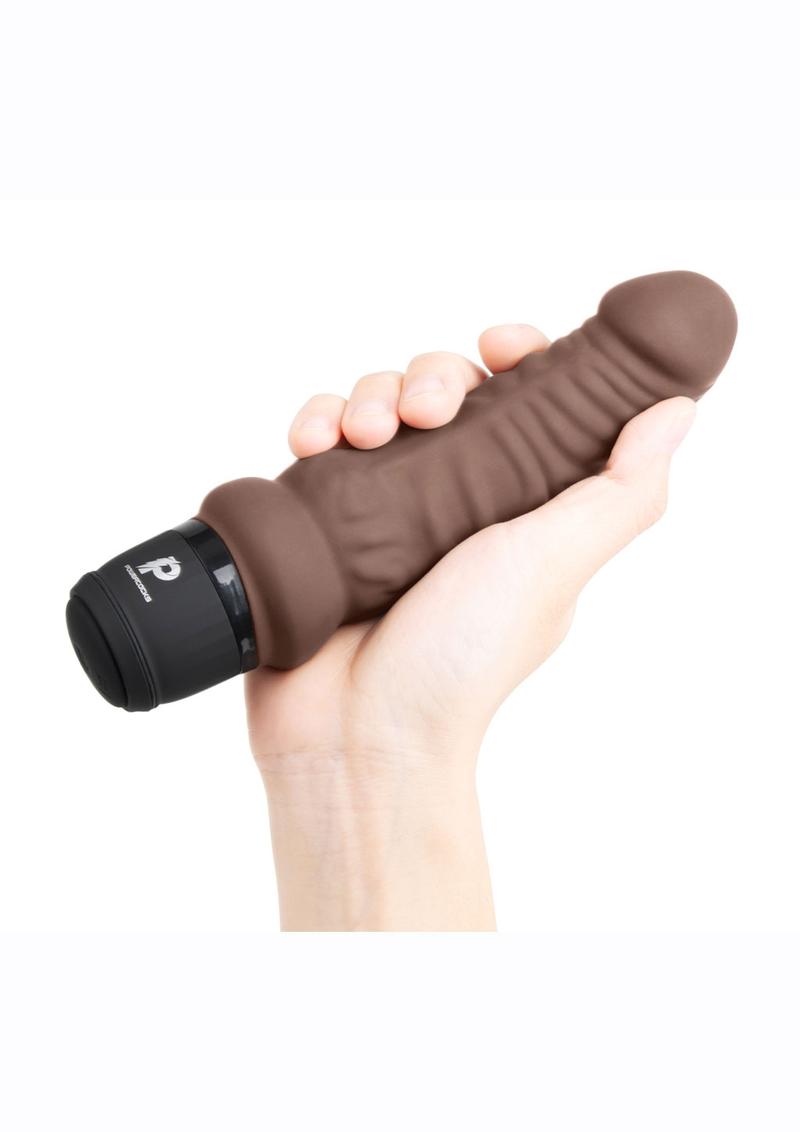 Load image into Gallery viewer, Powercocks Silicone Rechargeable Realistic Vibrator
