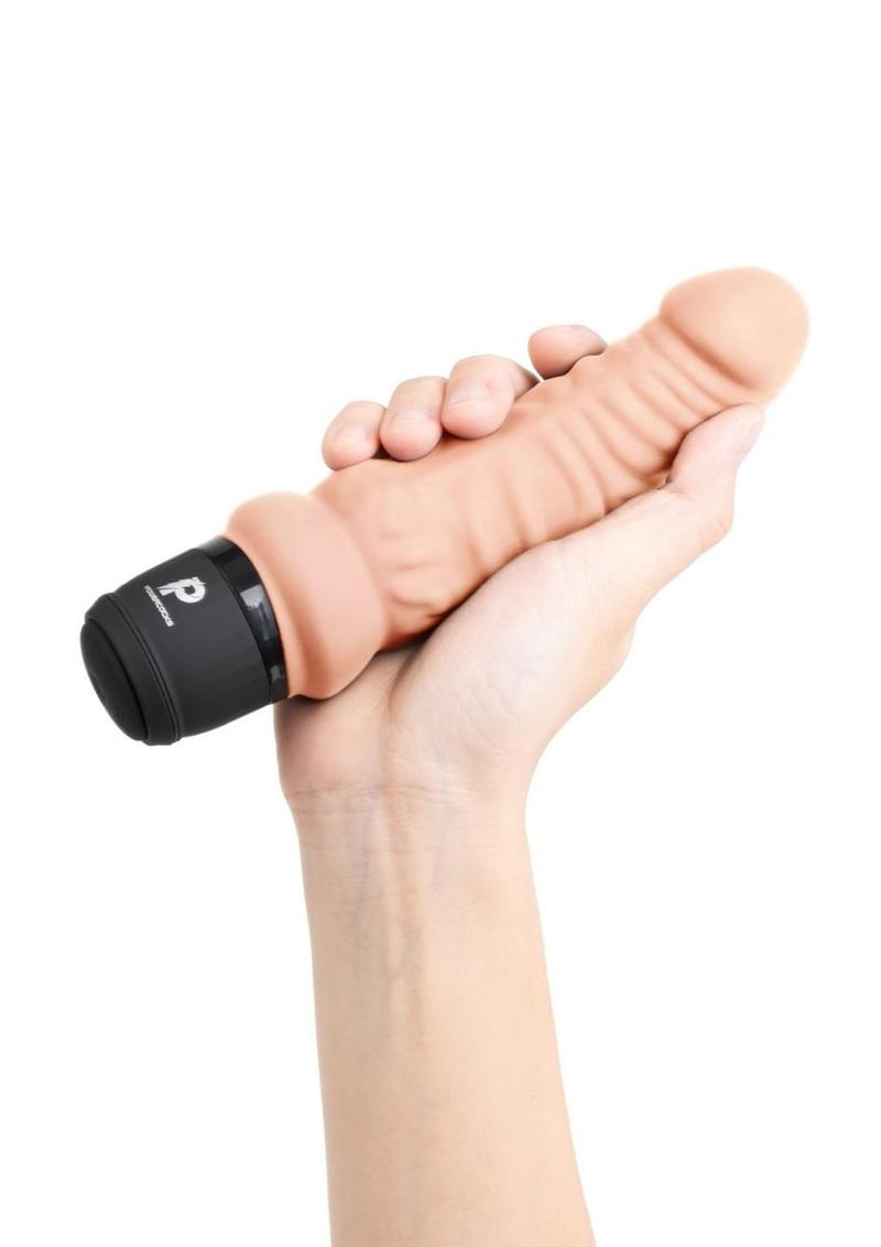 Load image into Gallery viewer, Powercocks Silicone Rechargeable Realistic Vibrator
