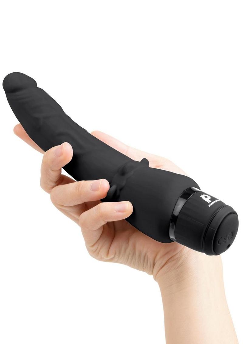 Load image into Gallery viewer, Powercocks Silicone Rechargeable Slim Anal Realistic Vibrator
