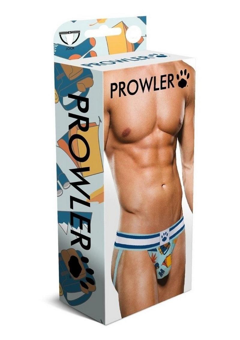 Load image into Gallery viewer, Prowler Autumn Scene Jock - Blue/Orange - XSmall
