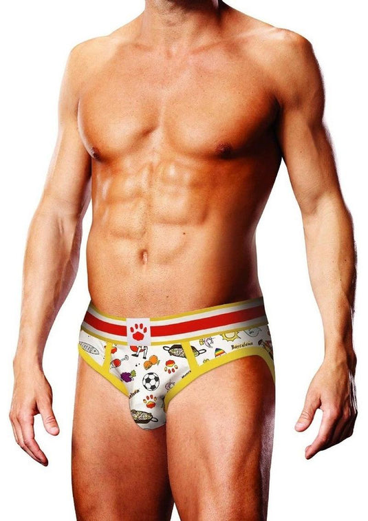 Prowler Barcelona Brief - Multicolor/White - Large