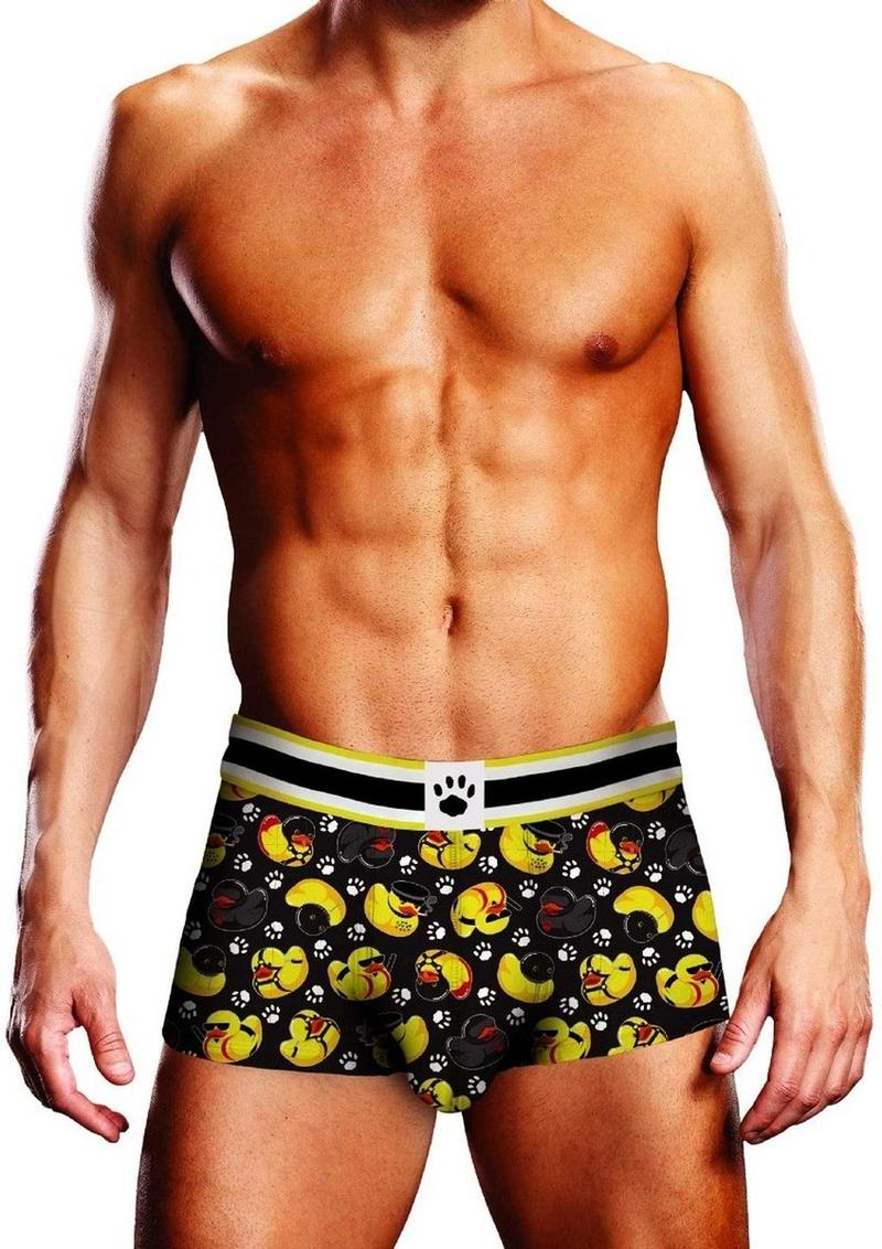 Load image into Gallery viewer, Prowler BDSM Rubber Ducks Trunk - Black/Yellow - Large
