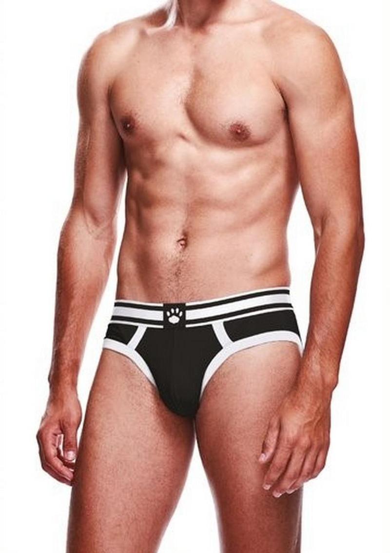 Load image into Gallery viewer, Prowler Black/White Brief - Black/White - XLarge
