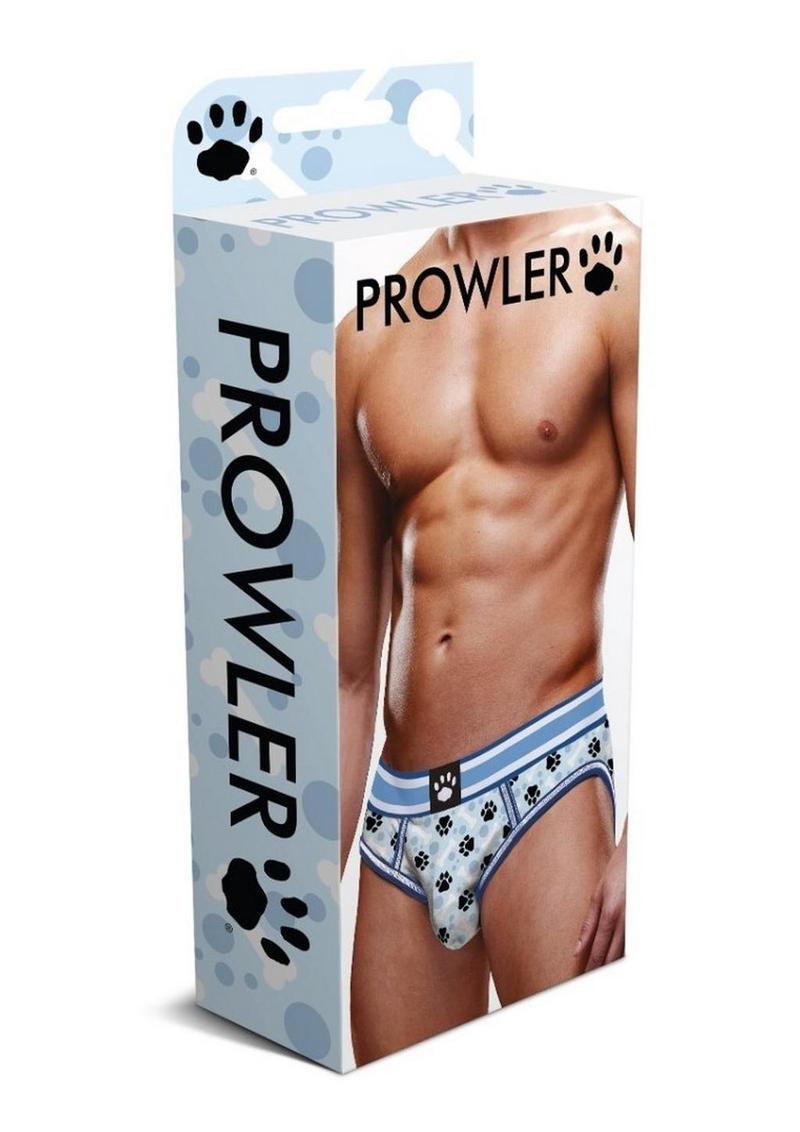 Load image into Gallery viewer, Prowler Blue Paw Open Brief - Blue/White - Small
