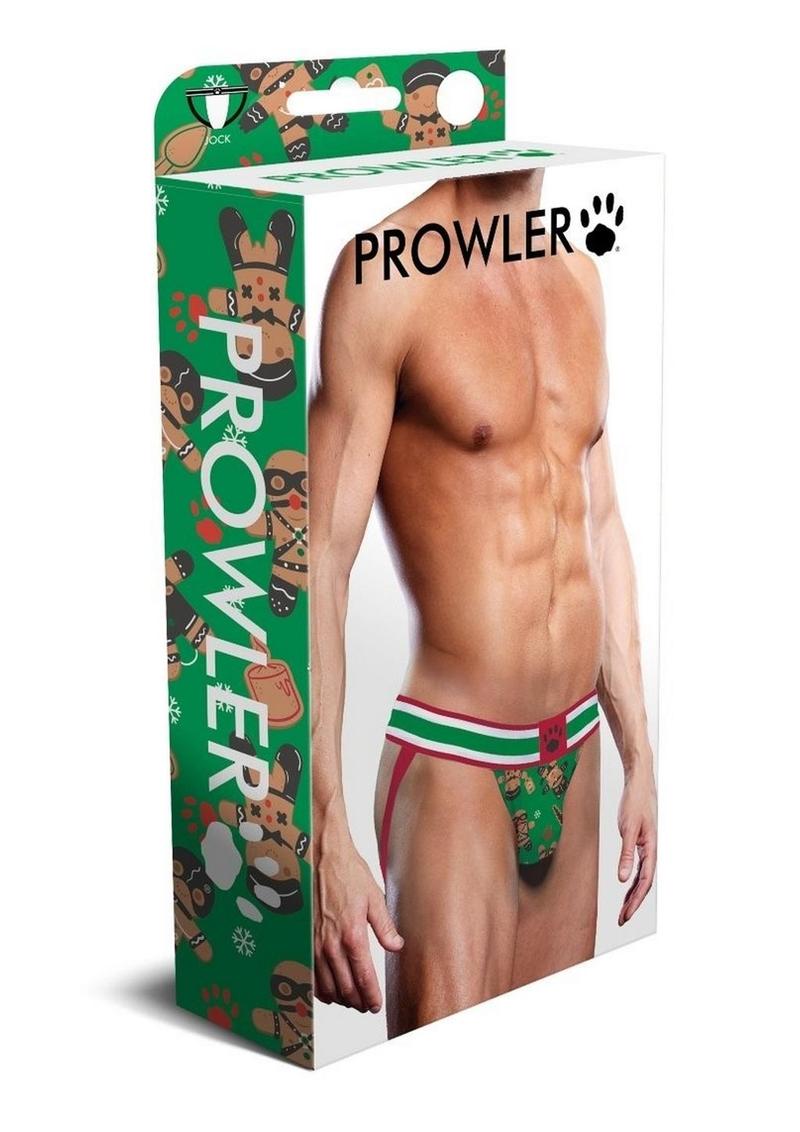 Load image into Gallery viewer, Prowler Gingerbread Jocks - Green/Red - Small
