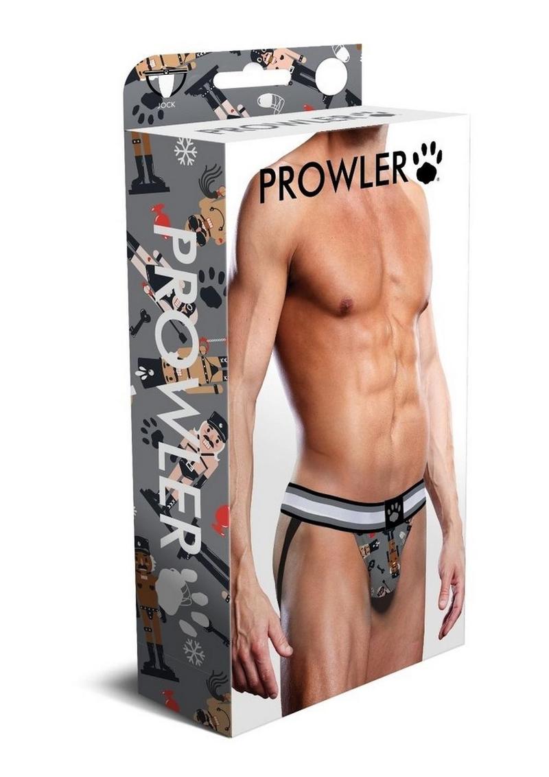 Load image into Gallery viewer, Prowler Nutcracker Jock - Black/Grey - Small
