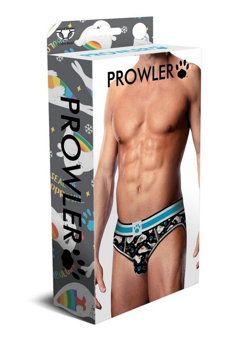 Load image into Gallery viewer, Prowler Seals Opn Brf Md Blk/Rnbw - Black/Multicolor - Medium
