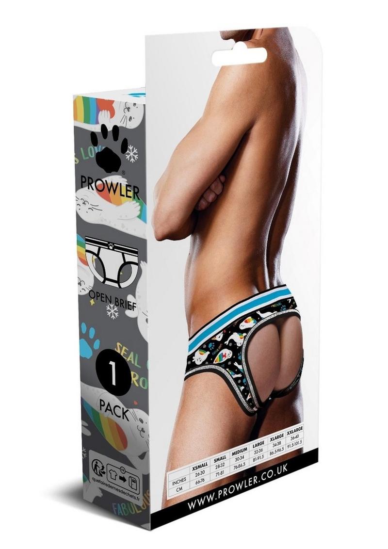 Load image into Gallery viewer, Prowler Seals Opn Brf XL Blk/Rnbw
