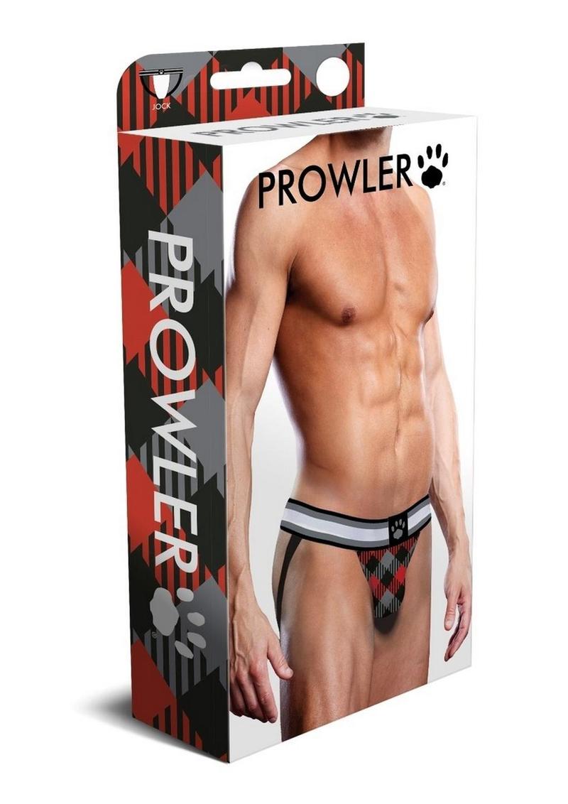 Load image into Gallery viewer, Prowler Tartan 1 Jock Md Blk/Red Fu23 - Black/Red - Medium
