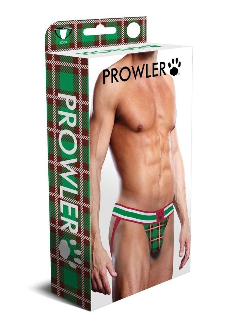 Load image into Gallery viewer, Prowler Tartan 2 Jock Lg Grn/Red Fw23 - Green/Red - Large
