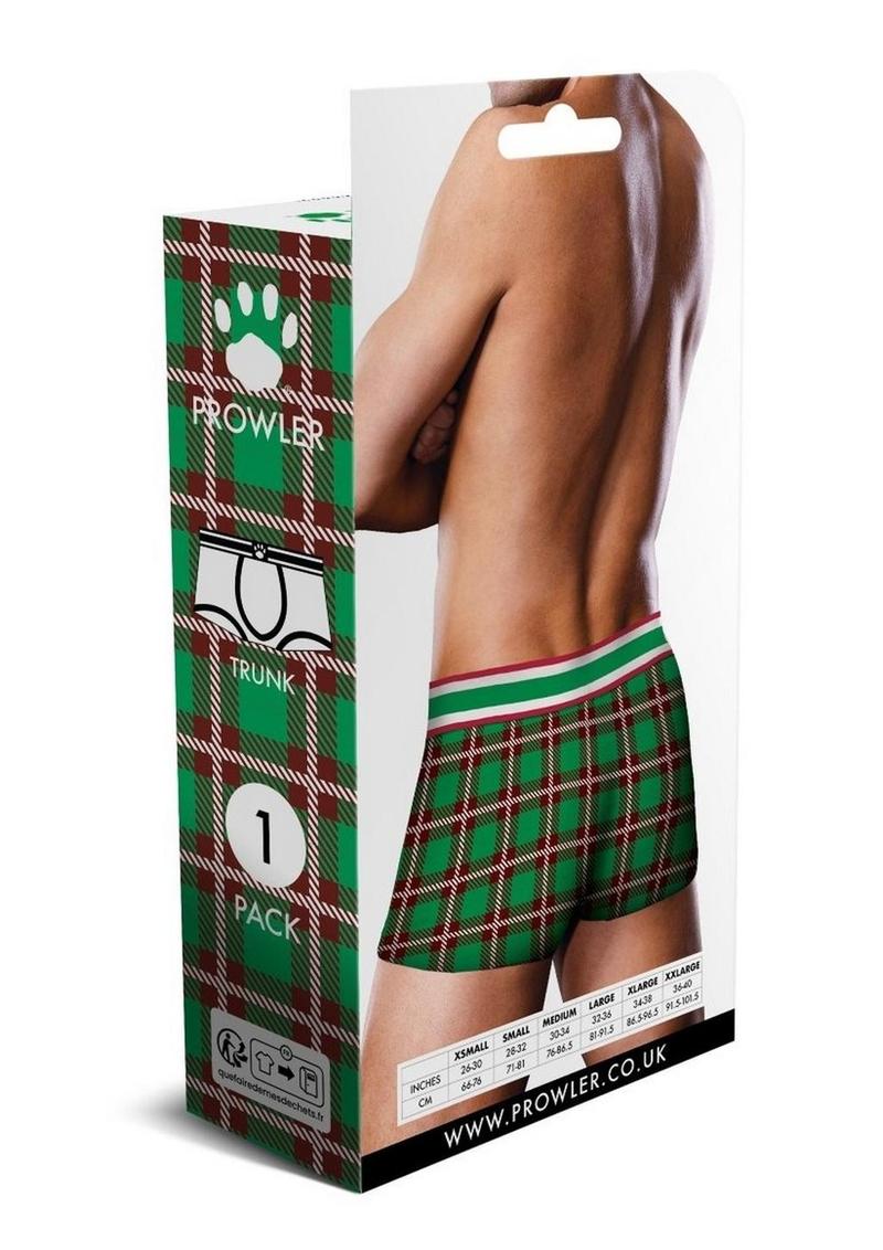 Load image into Gallery viewer, Prowler Tartan 2 Trunk Sm Grn/Red Fu23
