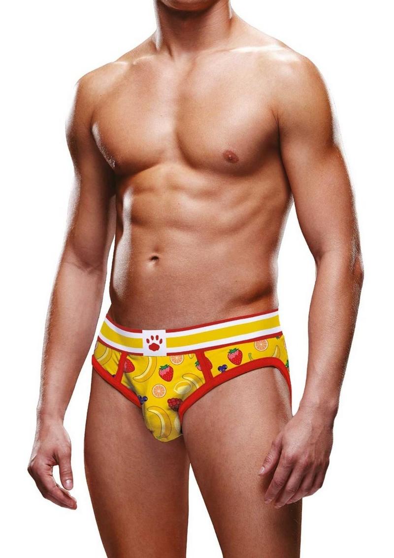 Load image into Gallery viewer, Prowler Fruits Brief - Yellow - Large
