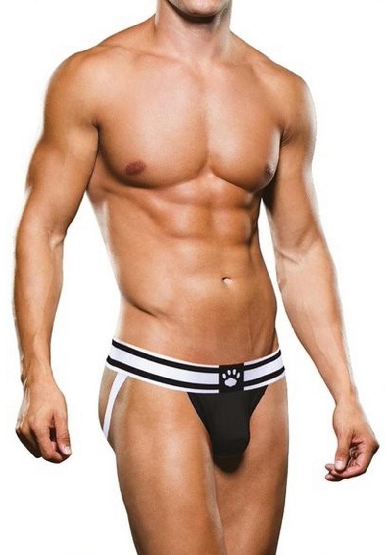 Load image into Gallery viewer, Prowler Jock - Black/White - Large
