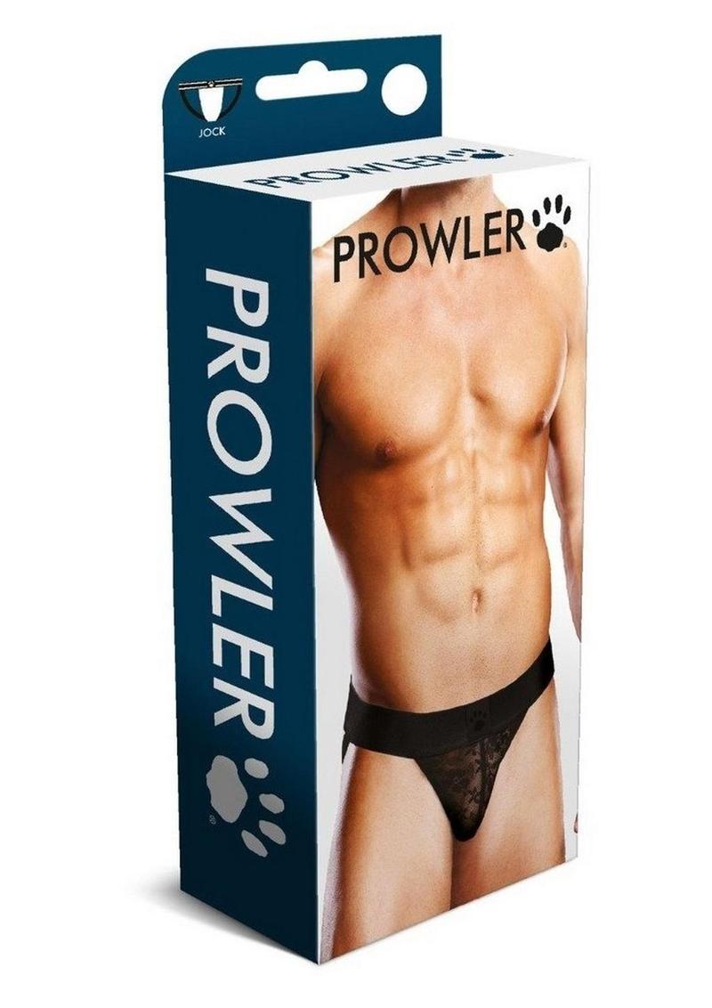 Load image into Gallery viewer, Prowler Lace Jock - Black - Small
