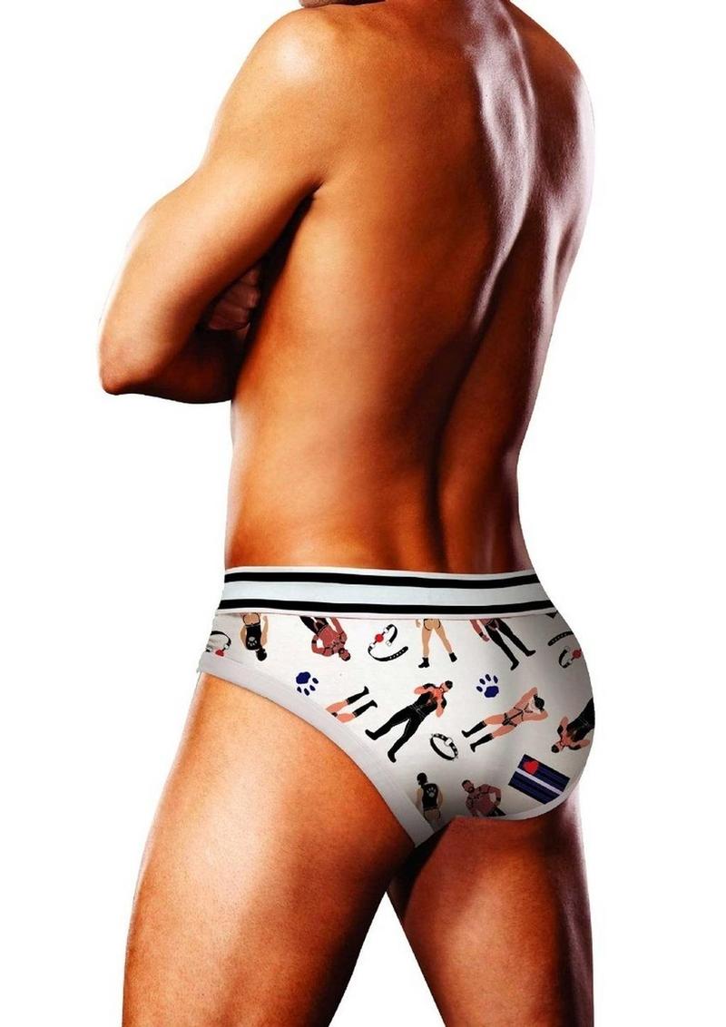 Load image into Gallery viewer, Prowler Leather Pride Brief
