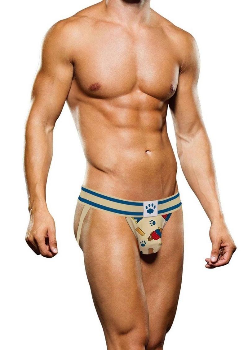 Load image into Gallery viewer, Prowler Lumberbear Jock - Blue/Brown - Large
