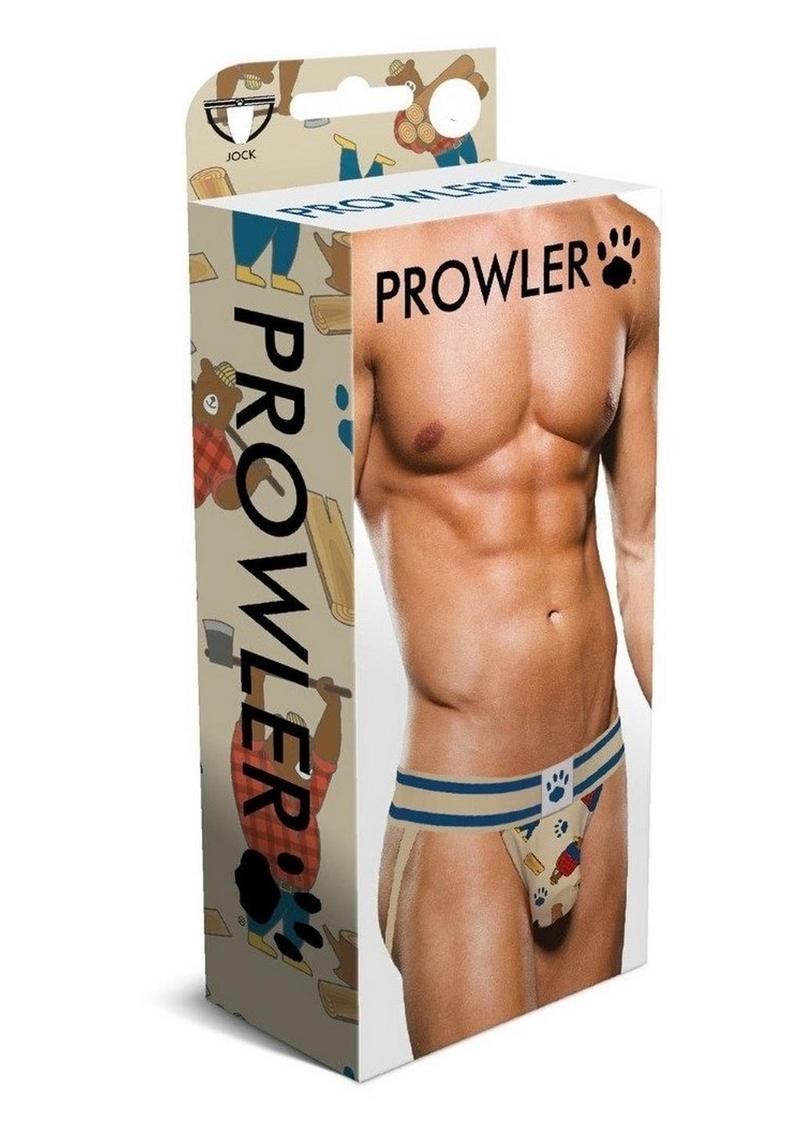 Load image into Gallery viewer, Prowler Lumberbear Jock - Blue/Brown - XSmall
