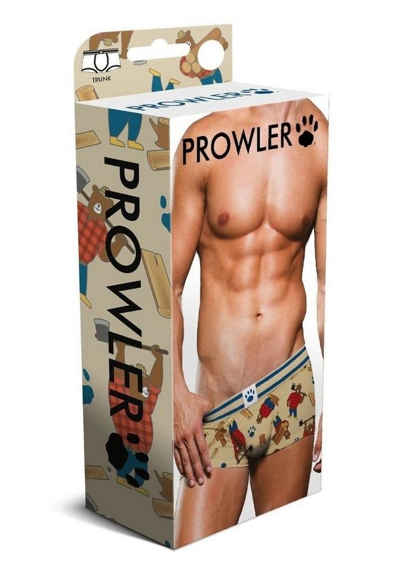 Load image into Gallery viewer, Prowler Lumberbear Trunk - Blue/Brown - XSmall
