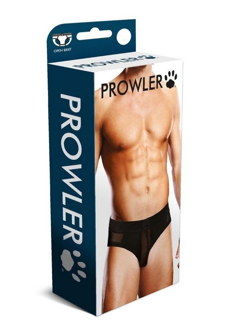 Load image into Gallery viewer, Prowler Mesh Open Brief - Black - Small
