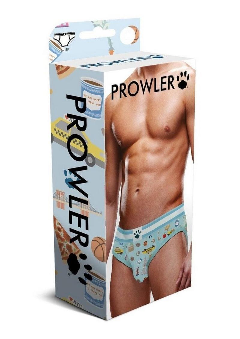 Load image into Gallery viewer, Prowler NYC Brief - Blue/White - XSmall
