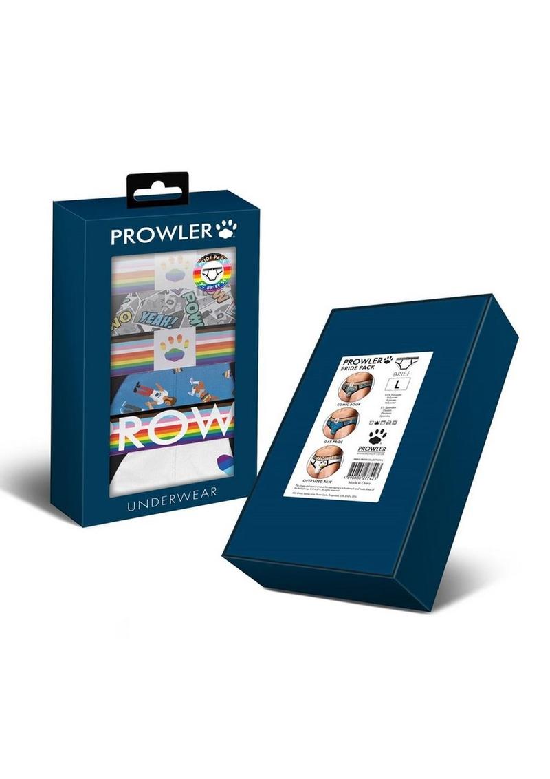 Load image into Gallery viewer, Prowler Pride Brief Coll - Multicolor - Large - 3pk
