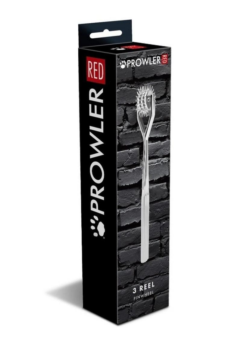 Load image into Gallery viewer, Prowler Red 3 Reel Pinwheel - Silver
