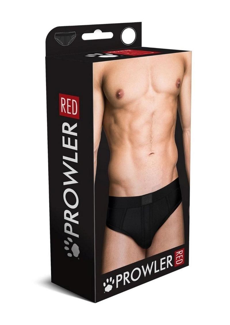 Load image into Gallery viewer, Prowler Red Ass-Less Brief - Black - Large
