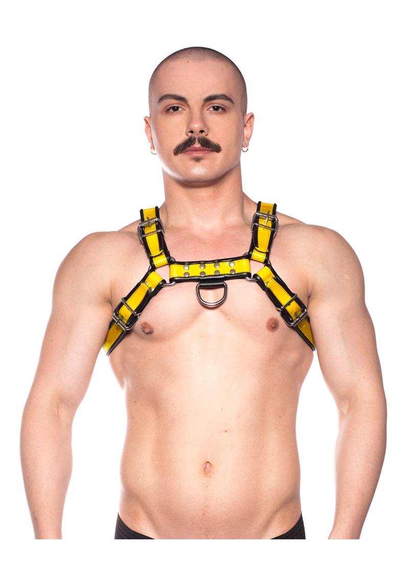 Load image into Gallery viewer, Prowler Red Bull Harness - Black/Yellow - XXLarge
