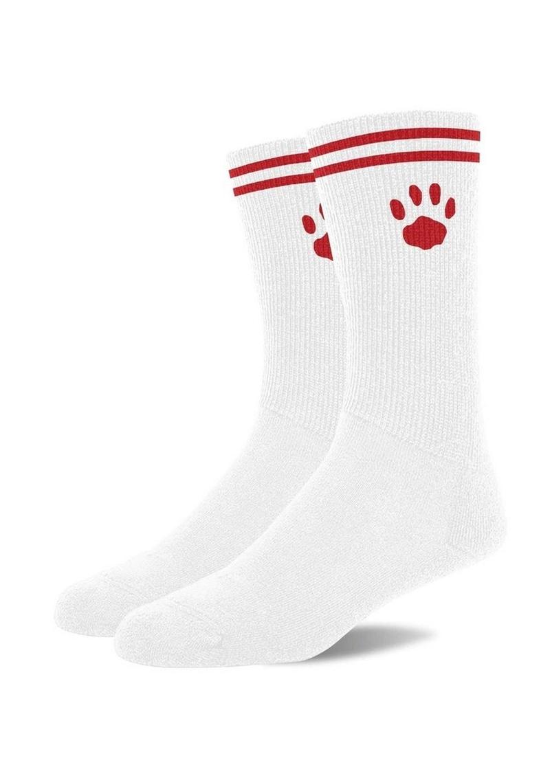 Load image into Gallery viewer, Prowler Red Crew Socks - Red/White
