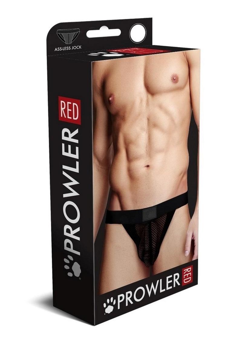 Load image into Gallery viewer, Prowler Red Fishnet Assless Jock Blk Lg
