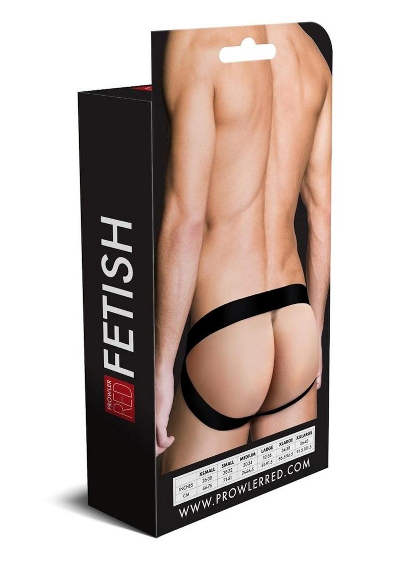 Load image into Gallery viewer, Prowler Red Fishnet Assless Jock Blk XL
