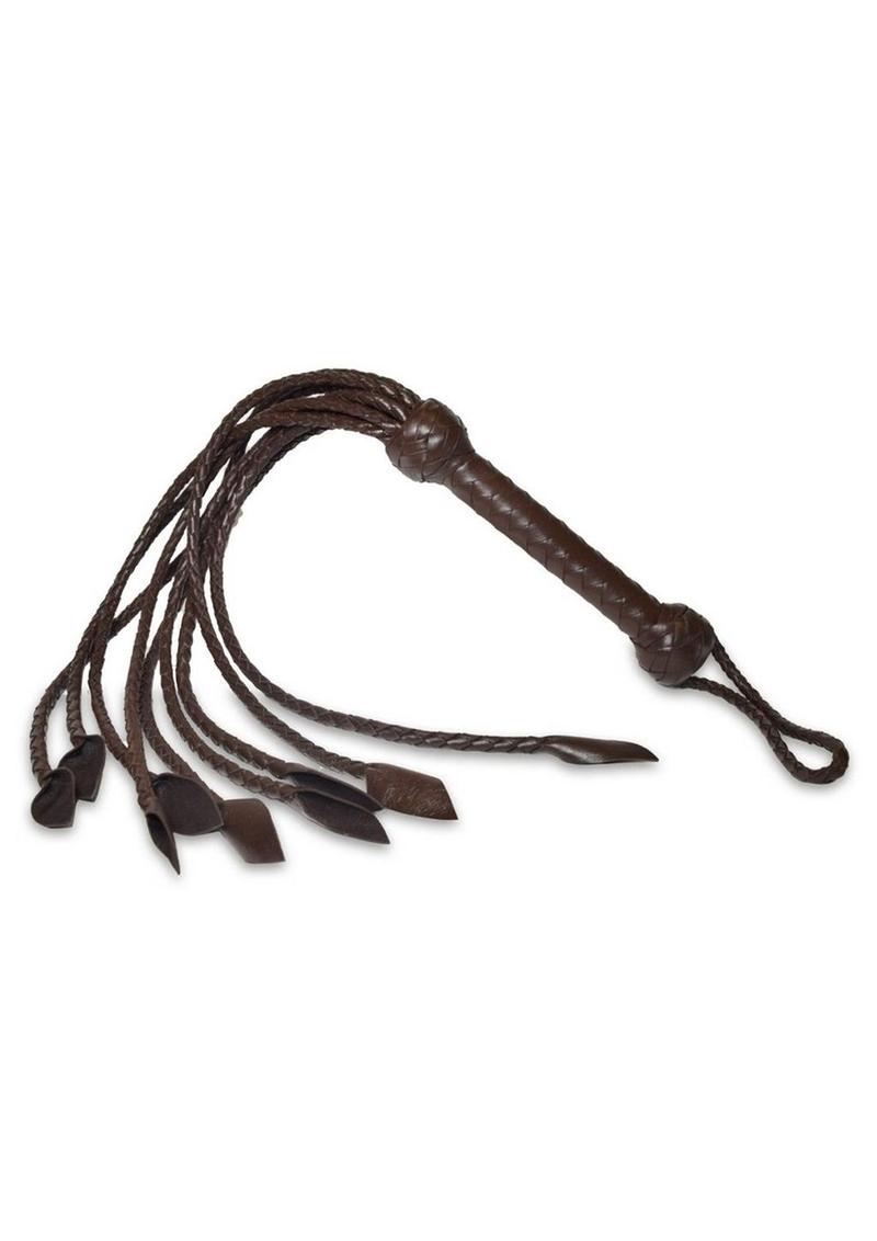 Load image into Gallery viewer, Prowler Red Leather Flogger - Brown
