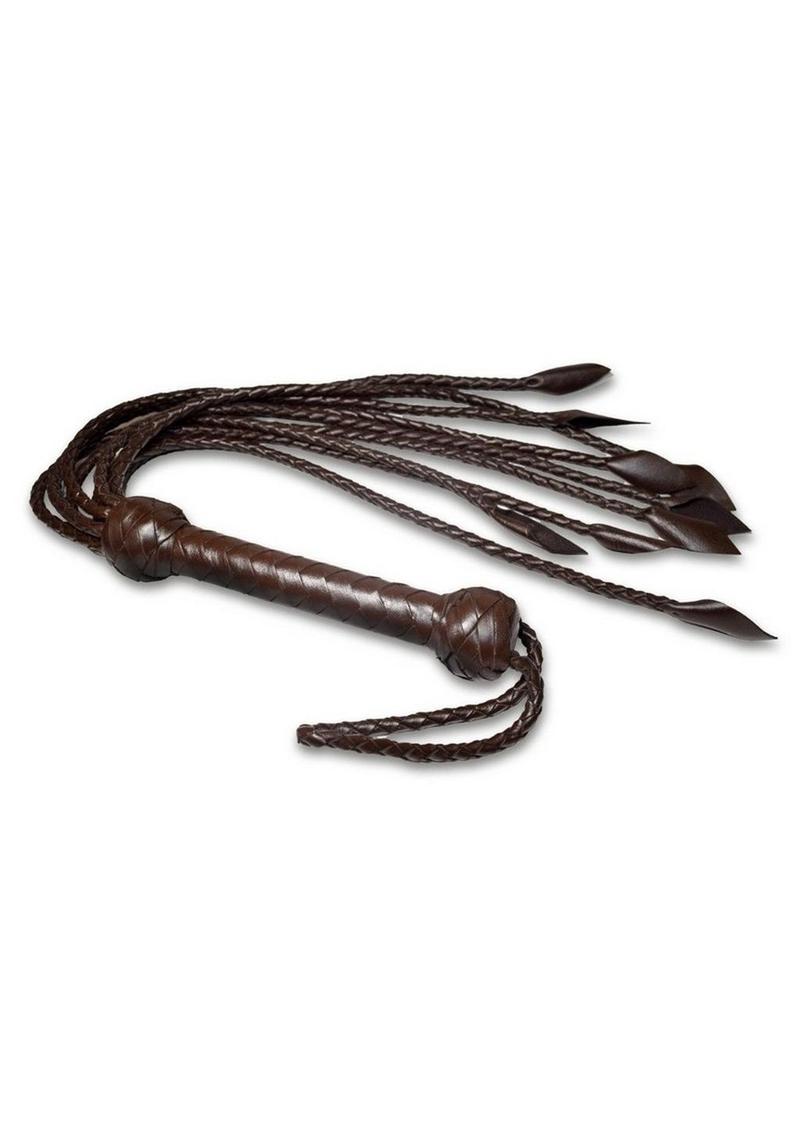 Load image into Gallery viewer, Prowler Red Leather Flogger - Brown
