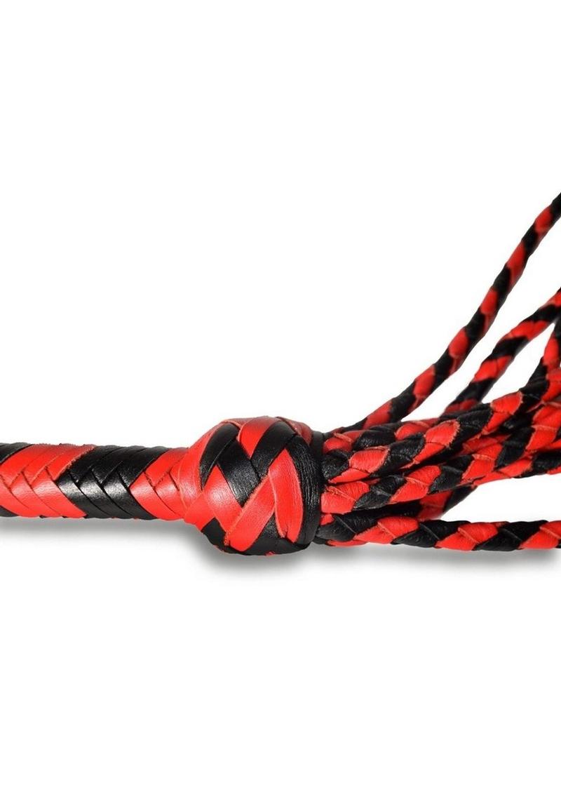 Load image into Gallery viewer, Prowler Red Long Handle Flogger
