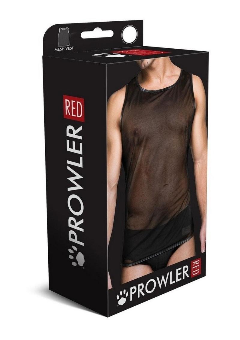 Load image into Gallery viewer, Prowler Red Mesh Vest - Black - Large
